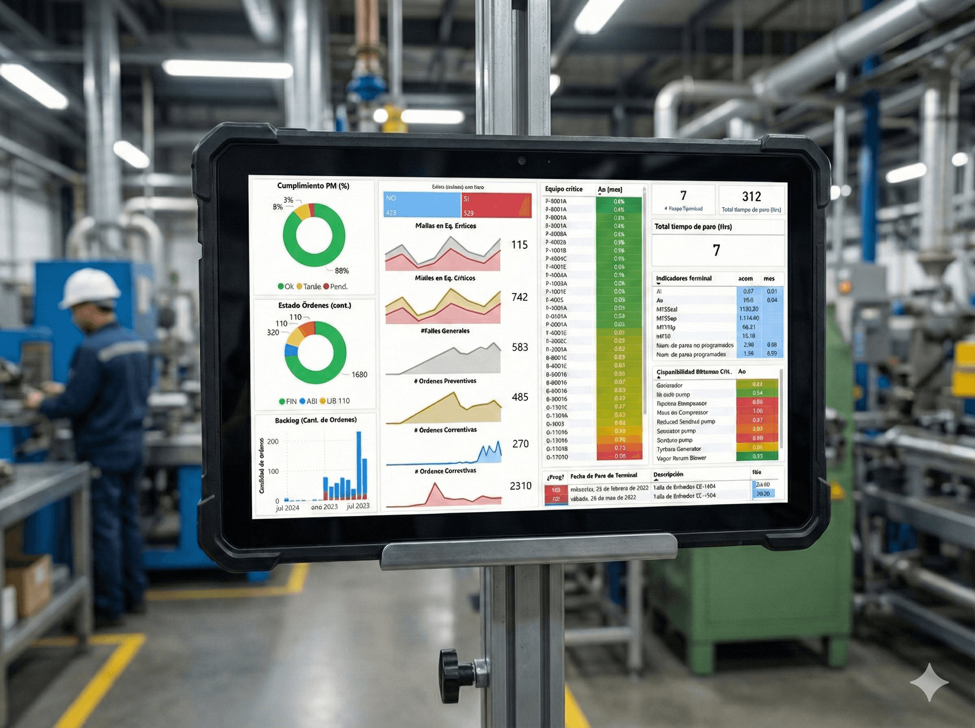 Diagnóstico inicial de sistemas de medición y CMMS para diseño de indicadores